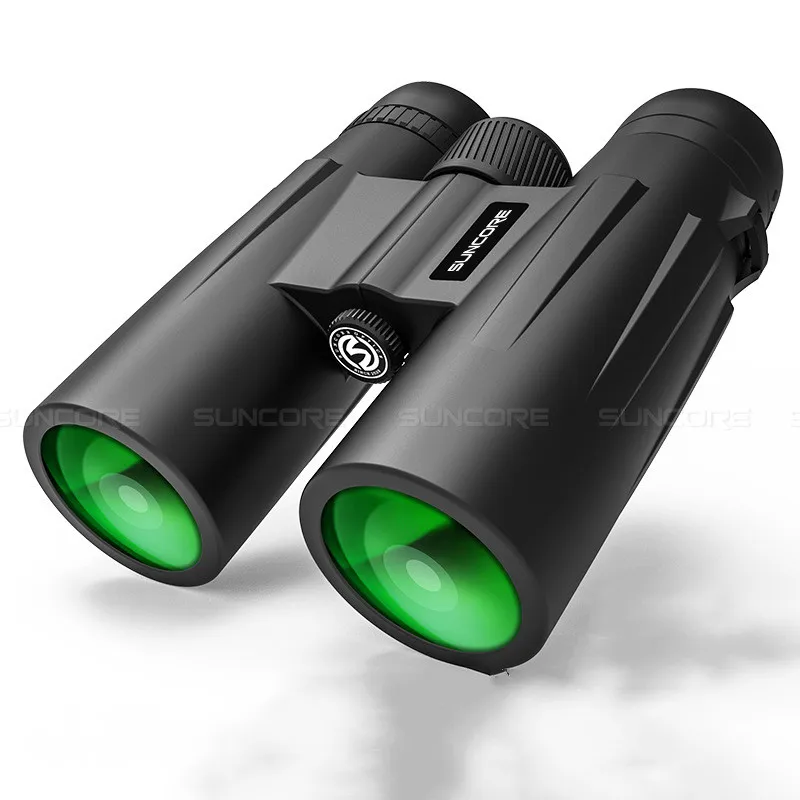  12x42 Binoculars High Power HD Telescope BK4 Prism Optical Lenses Outdoor Hunting Bird Watching Cam