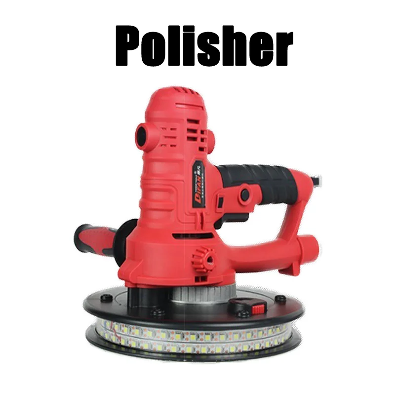 

Dustless Wall Sander DF-180B Double Row Lamp Tape Wall Polishing Machine Surface Putty Grinding Polishing Machine 220V 800W 1PC