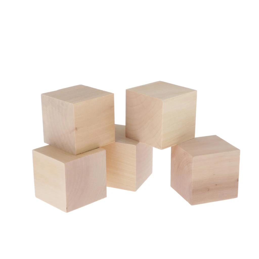 square wood blocks for crafts
