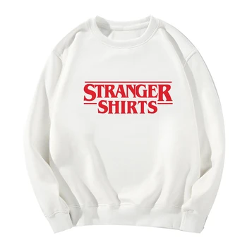 

Hot Sale Stranger Things Printing Full Sleeve Punk Hipster Funny Hoodies Women Harajuku Loose Long Sleeve Sweatshirt Coat