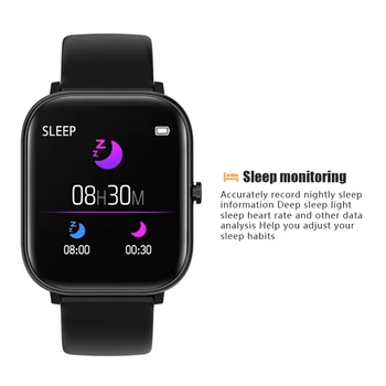 

2020 Smart Bracelet Heart Rate Blood Pressure Monitor Waterproof Sports Smart Watch Support Android IOS for Men Women Wristband