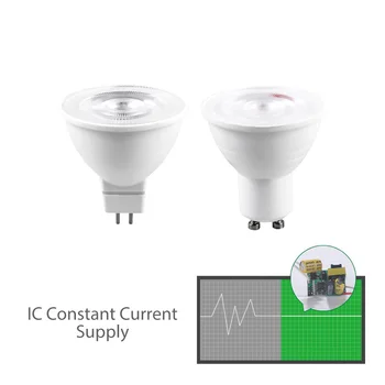 

LED Spotlights 6W 12V 85-265V GU10 MR16 LED Spot Lamp Cool Warm 24° Bulb Energy Saving Step Wall Stair LED Ceiling Spotlight