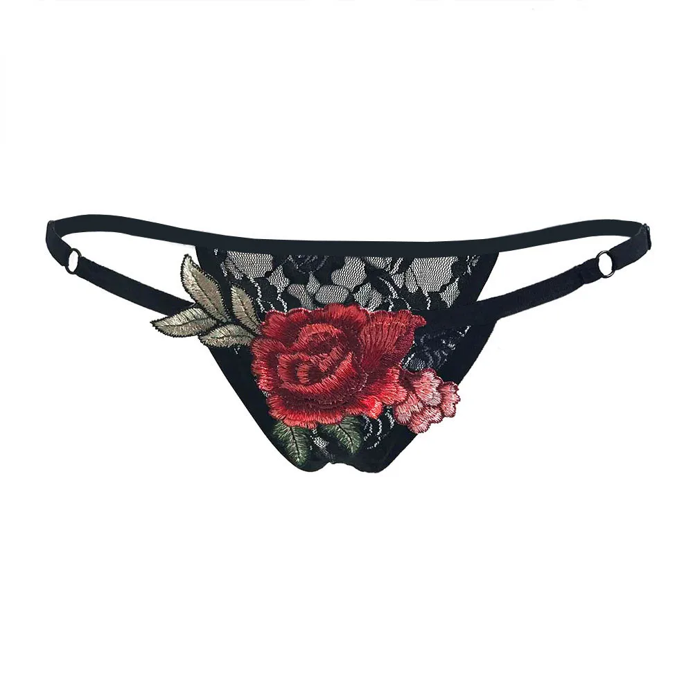 

Sexy Lingerie Panties Underwear Women 2019 Lace Floral Applique Ladies Panties Women Underwear Lingerie ropa interior femenina