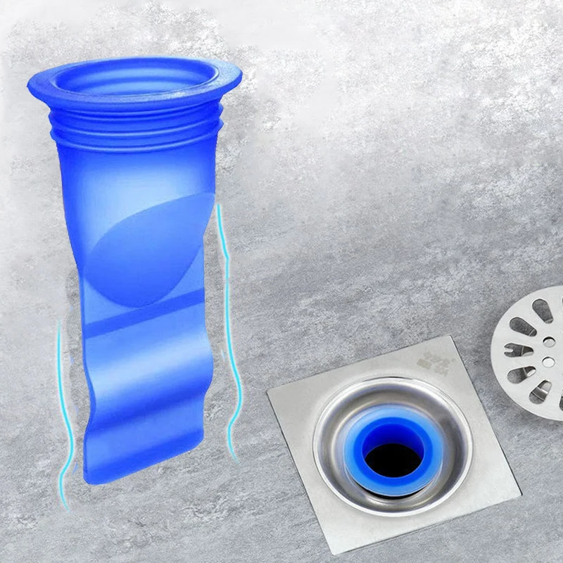 Bathroom Odor-proof Leak Core Silicone Shower Filter Down The Water Pipe Draininner Sewer Seal Accessories | Дом и сад