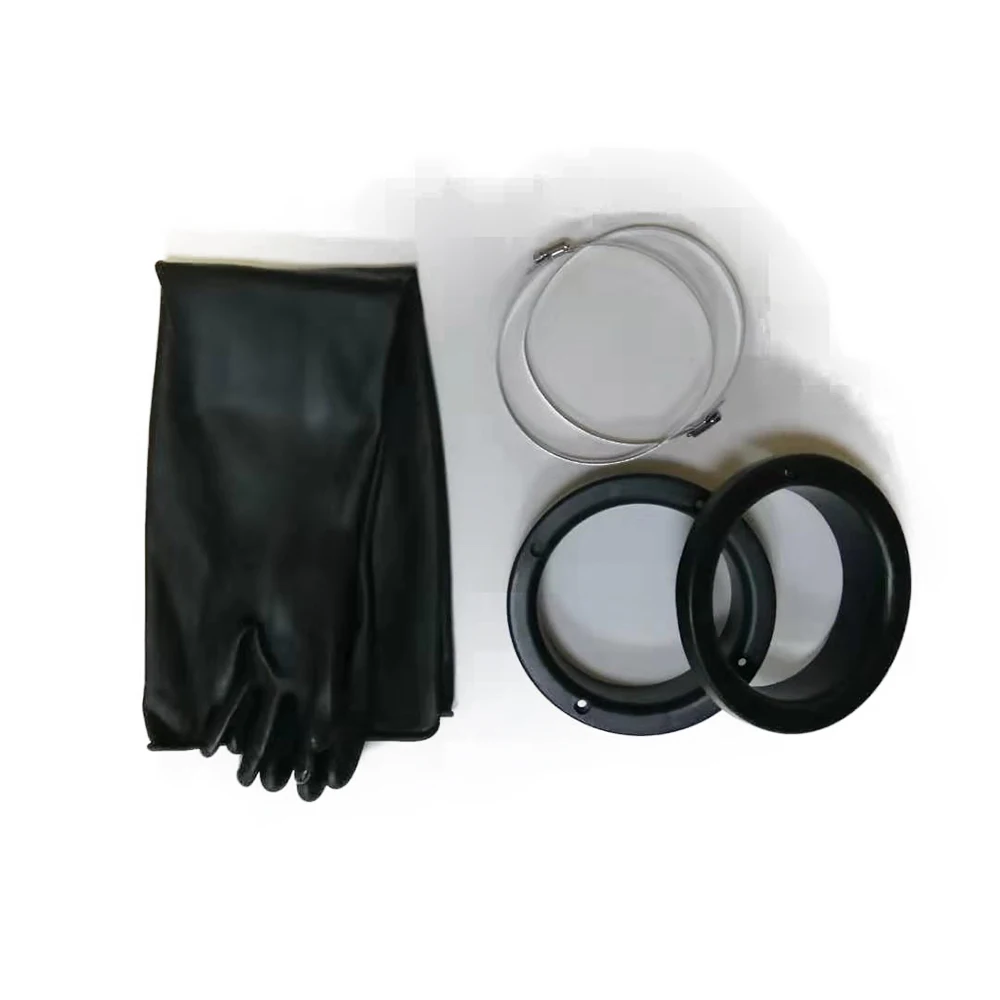 JL 80*20cm Sand Blasting Gloves sand blaster gloves /gloves holder /clamp for sandblasting cabinet | Инструменты
