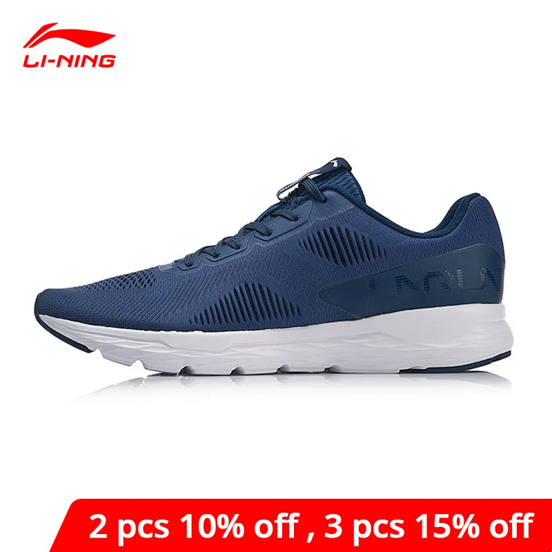 Мужская беговая Обувь ACE RUN Li-Ning легкая дышащая с подкладкой для фитнеса