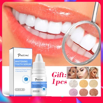 

Bleaching Teeth Whitening Serum Dental Whitener Gel Cleaning Tooth Plaque Stains Oral Care Dental Tools Teeth Whitening Essence
