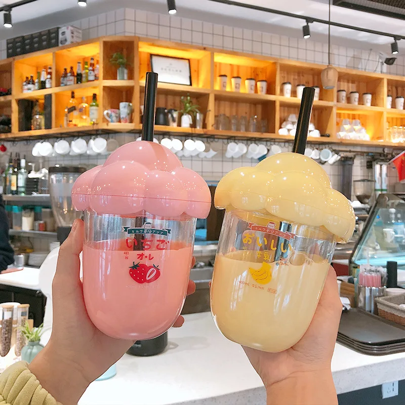 Creative Joke Prank Fake Tea Cup Cute Girly Heart Plastic Cups, Suction