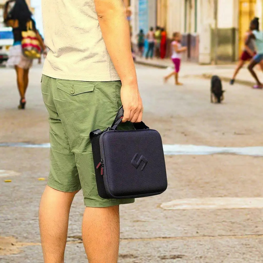 Smatree Waterproof Hard Carrying Case Portable Storage Bag for DJI Osmo Pocket Extension Rod Osmo P