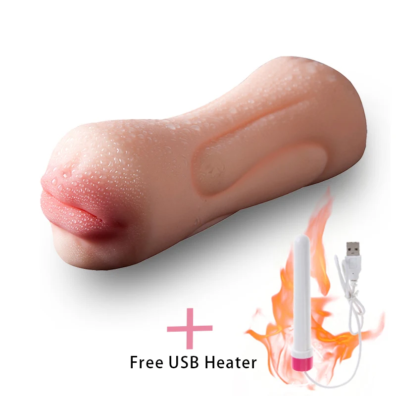 Male Masturbator Large &amp Small Anal plug Sex Toys for Men Oral Artificial Vagina Adult products Man cock vibrating Ring | Красота и
