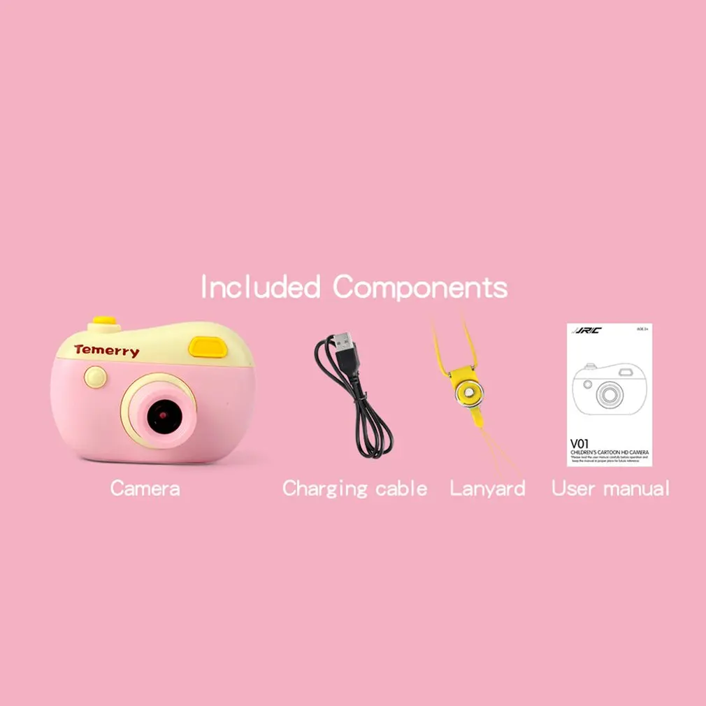 

Toddler Toys Mini Digital Photo Video Game Camera Language Selection File View Cool Kids Camera For Children's Birthday Gift