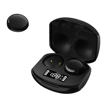 

Mini Compact Bilateral Stereo Sports Bluetooth 5.0 Wireless Earphone With Led Power Display
