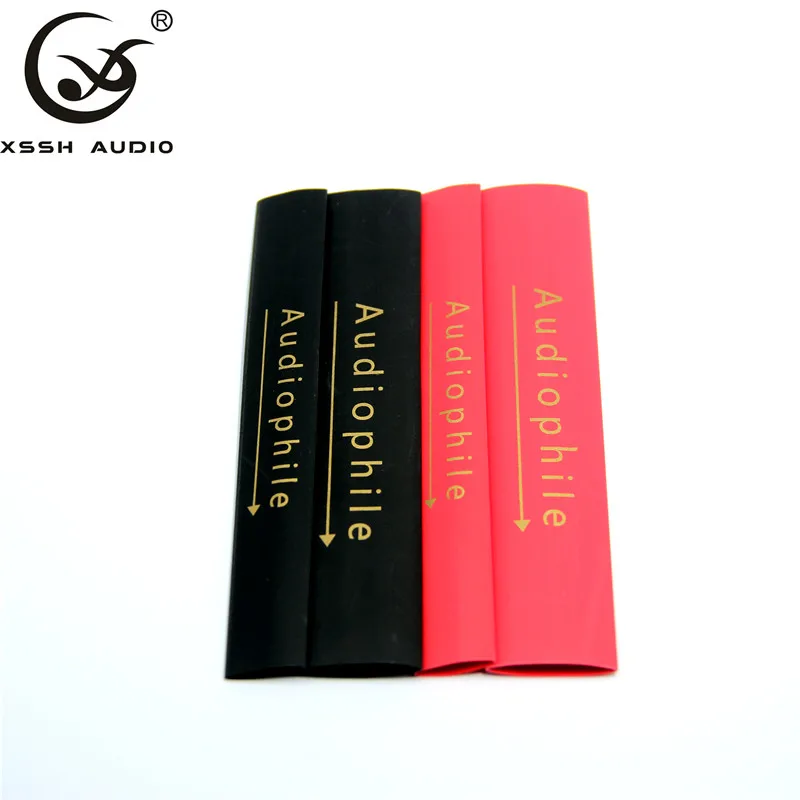 Кабель XSSH Hifi для аудиоколонок кабель RCA/XLR полиолефиновые термоусадочные трубки в