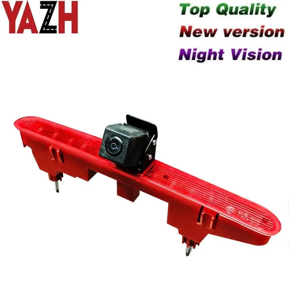

YAZH HD Car Third Brake Light Rear View Reverse Back Up Parking Camera for Berlingo/Partner II/Citroen Berlingo/Peugeot Partner