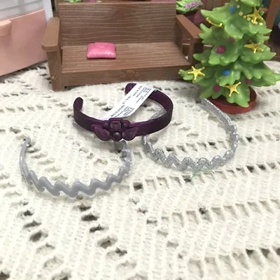 

18inch hair hoop og 45cm American doll of girl accessories doll house