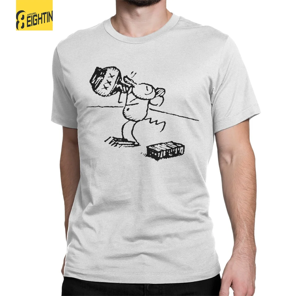 Krazy Kat And Ignatz Mouse TShirts Men Vintage Pure Cotton Tee Shirt O