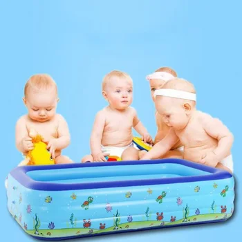 

1.3/1.5M Large Family Adult Children Baby Swimming Inflatable Swimming Pool For 0 - 12 Years Old Children