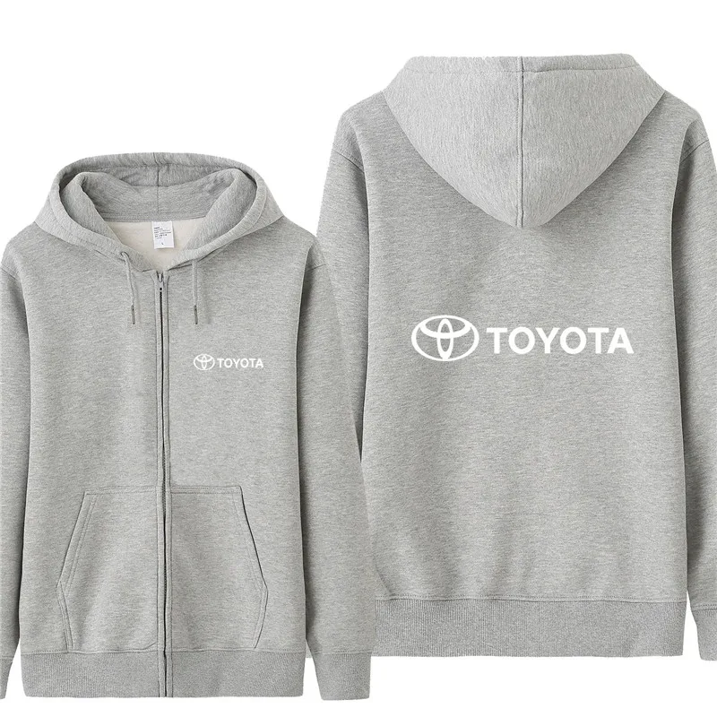 Осень Toyota толстовки для мужчин модное пальто флисовый пуловер унисекс мужская одежда - Цвет: as picture
