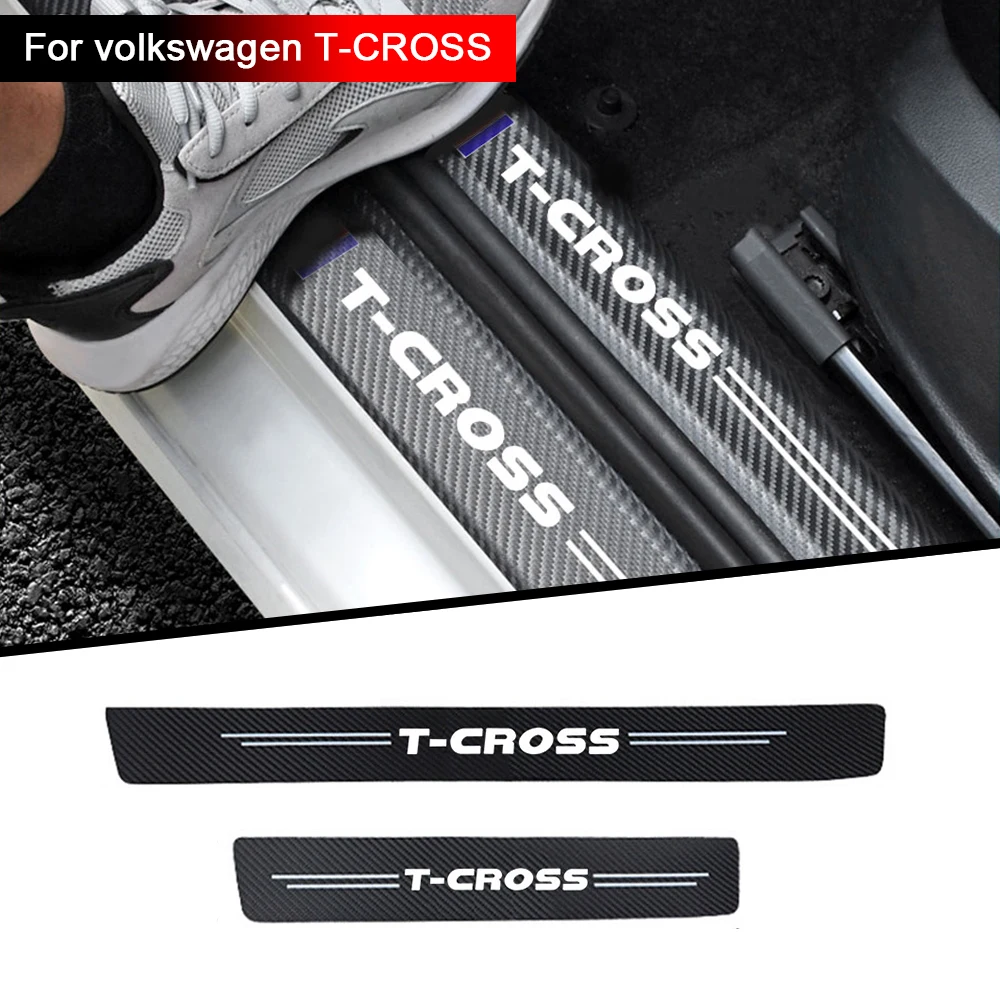 4 шт. наклейки для автомобиля порог машины T T-CROSS | Автомобили и мотоциклы
