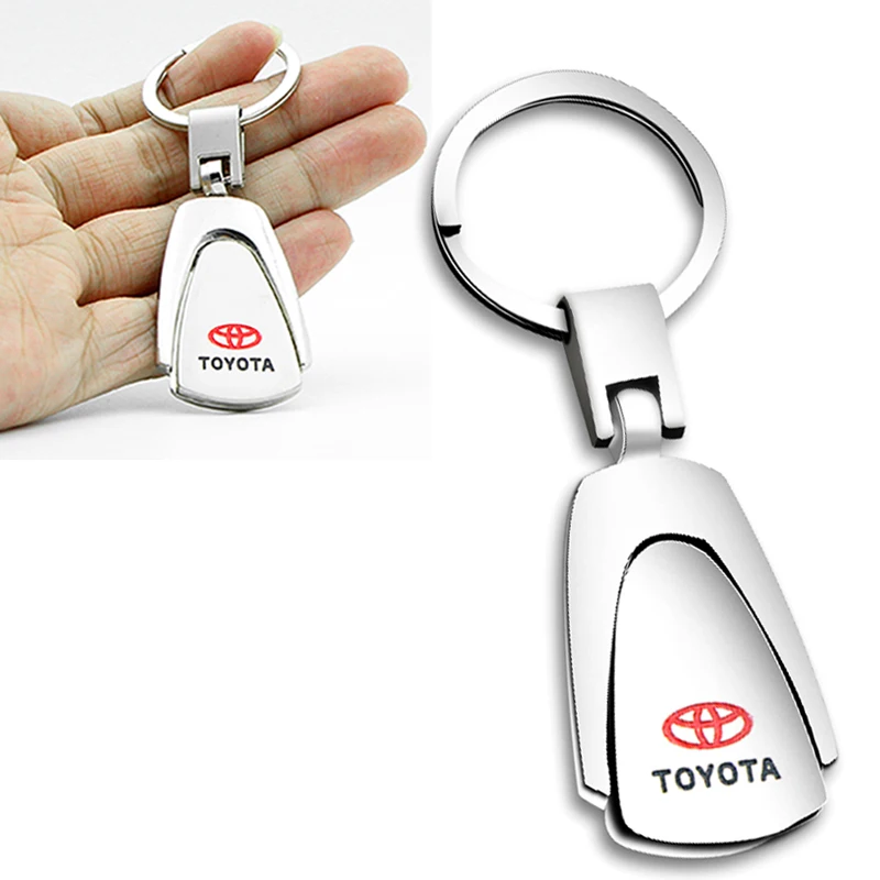 

1pcs Car Keychain Auto Keychian for Toyotas Corolla Yaris Rav4 Avensis Auris Camry C-hr 86 Prius Car Key Accessories Gadgets