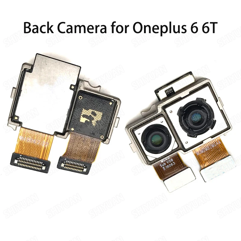 Задняя камера Шлейф для Oneplus 6 1 + 6T A6000 A6003 A6010 A6013 Замена ленточного кабеля Модуль
