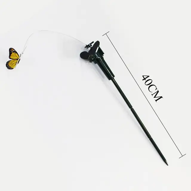 Napenergia -Hajtású, Repülõ, Csapkodó Hamis Pillangó Udvar Kerti Tét Dísz Dekoráció - Image 6