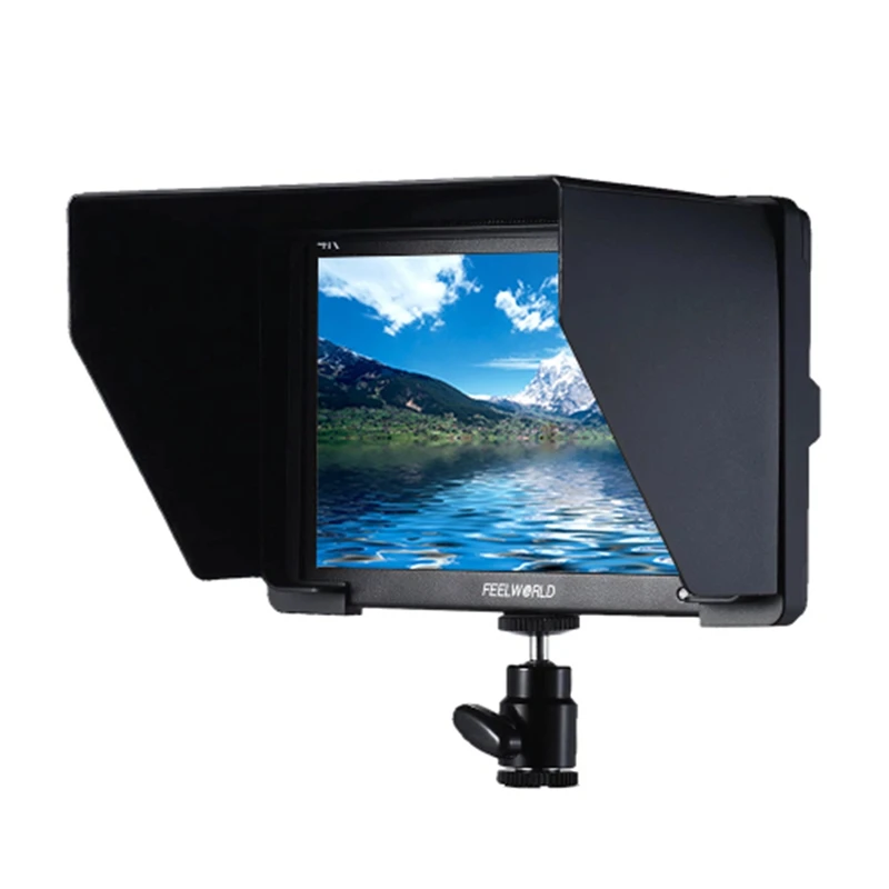 

FEELWORLD T7 7 Inch 1920 x 1200 IPS On-Camera Monitor 4K HD Input Output Aluminum Alloy Frame for Canon Nikon Sony DSLR