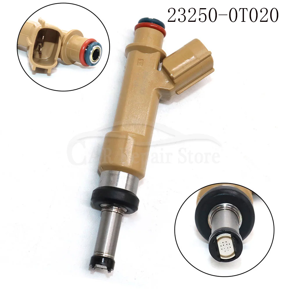 23250-0T020 1 x топливный инжектор 2ZR 1,8 Форсунка двигателя для Toyota Matrix Corolla Scion xD 1.8L 2009- OEM 23209-0T010 2320939146