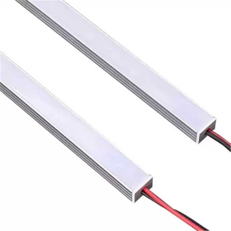 LED hard light DC12V 50CM 20 Inch LED Strip SMD5730 36LEDs U-shape Flat LED aluminum channel Rigid Strip For Indoor Lighting