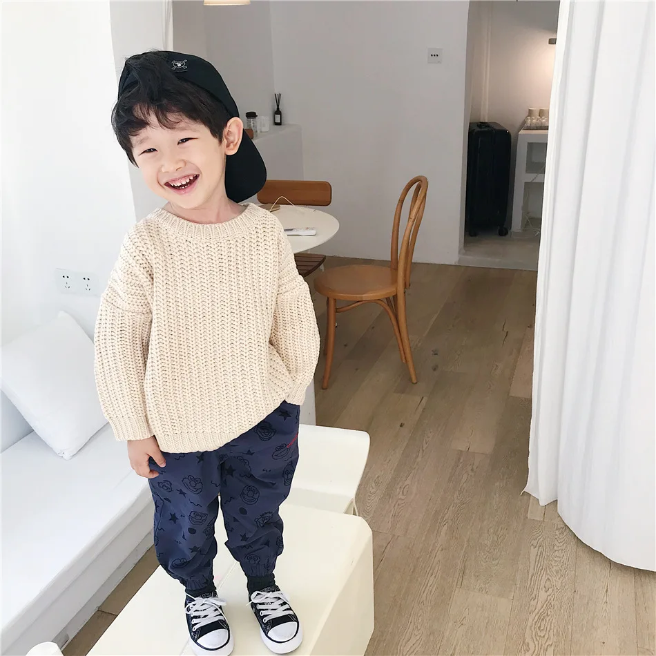 Tonytaobaby/новая стильная зимняя детская одежда для мальчиков и девочек повседневные штаны из плюша для мальчиков и девочек, три цвета