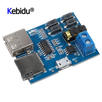 

Portable TF Card U Disk MP3 Format Decoder Board Mirco USB Port Amplifier Decoding Audio Player Module