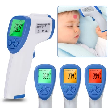 

Non-contact Body thermometer Household Forehead Digital Infrared Thermometer Portable Accuracy Measure Baby Adult Temperature