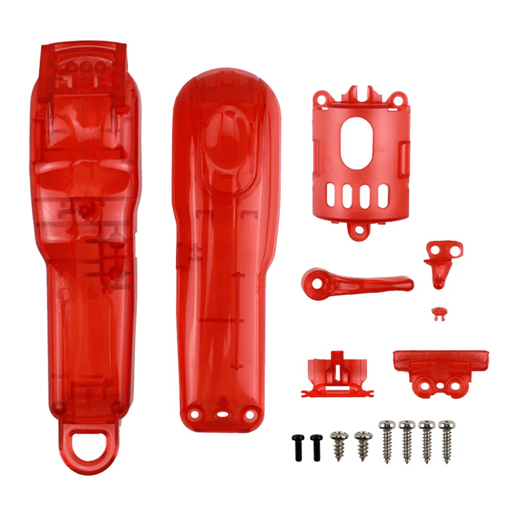Fluorescent DIY Modified Housing Shell Protective Cover Set for  8148 8591 8504 Cordless Hair Clippers