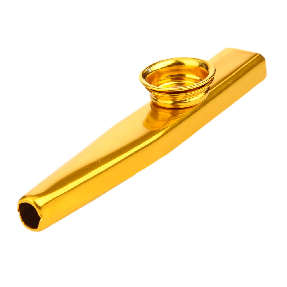 Kazoo ветрозащитные инструменты позолоченные металлические алюминиевые