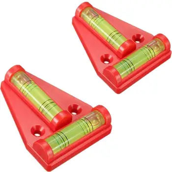 

T-shaped Two Way Mini Bubble Spirit Level Builder Measurment Levelling Tool