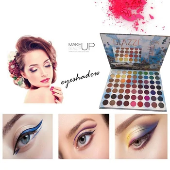 

Pearlescent Matte Blend Eyeshadow Palette Multicolor Optional Makeup Y1