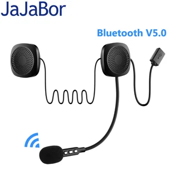 

JaJaBor 6th Gen Bluetooth 5.0 Motorcycle Helmet Headset Wireless Speaker Headphone Handsfree Music Play Answered Automatically