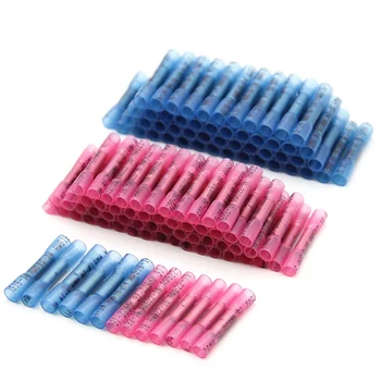 50 ピース/セット防水絶縁はんだ端子熱収縮はんだスリーブコネクタシールバットワイヤー端子