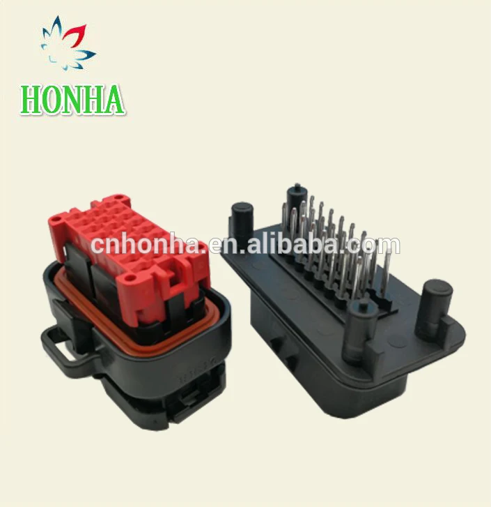 Spedizione Gratuita Pin G 1/2/5/10 Pcs 23 Pin/Way Ampseal Automobile Connettore Ecu Impermeabile Per Tyco Amp 770680-1 776228-1