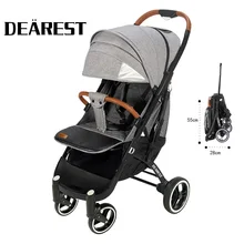 DEAREST детская коляска складная переносная тележка большое колесо umberlla мини легкие палантины
