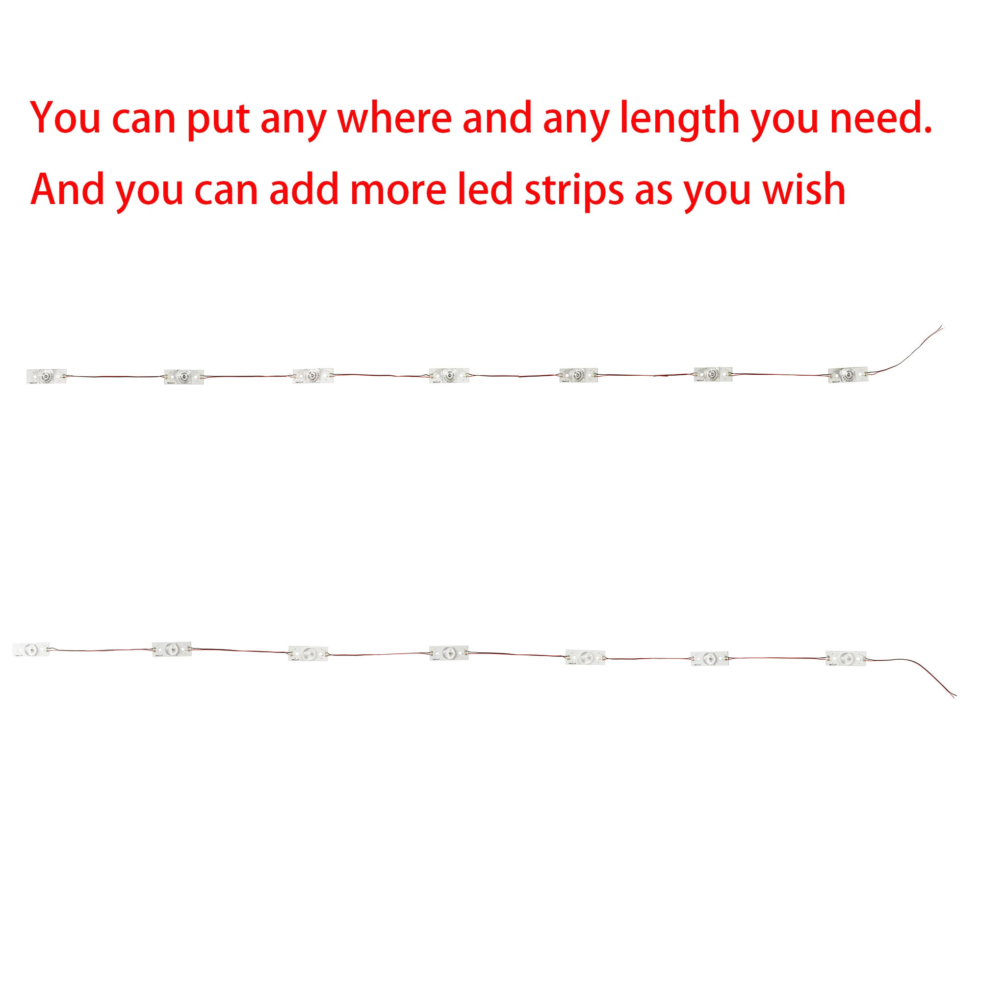 Contas de Lâmpada Smd com Filtro de Lente Óptica Led tv Repair 3v 6v 20 a 120 175 Pcs Novo - Imagem 4