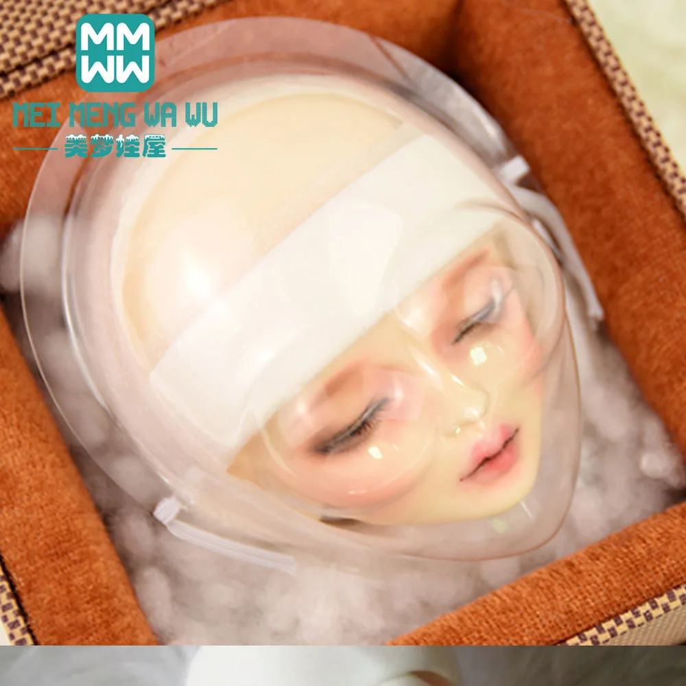 Silicone Wig Cap Protection Cover Prevent staining For 1/6 1/4 1/3 bjd doll