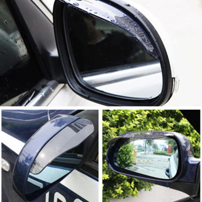 MoFan car rearview mirror rain eyebrow visor sunshade car protection cover thickening car rain cover 2 piece