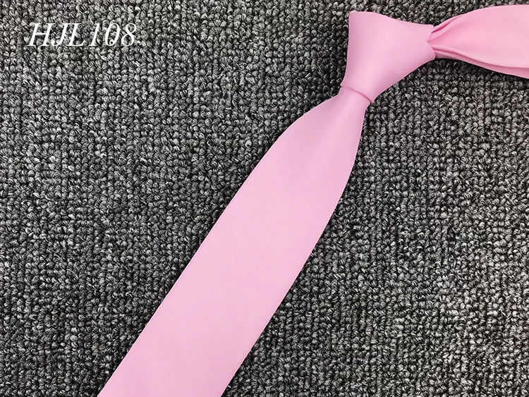 Новое поступление полиэстер сплошной шейный галстук для мужчин деловой галстук