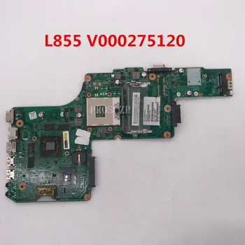

Free shipping For L855 Laptop motherboard V000275120 6050A2491301-MB-A02 100% working well