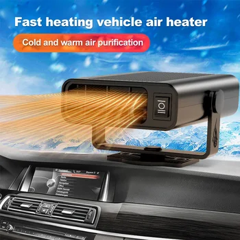 

Multifunctional Angle Adjustable Portable Hot Cold Winter Warm ABS Windows Glass Car Heater Universal Quick Defroster Demister
