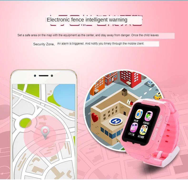 Smart Kids' Watch GPS Positioning Photo Shoot Learning Depth Waterproof High-definition Call Multinational Language
