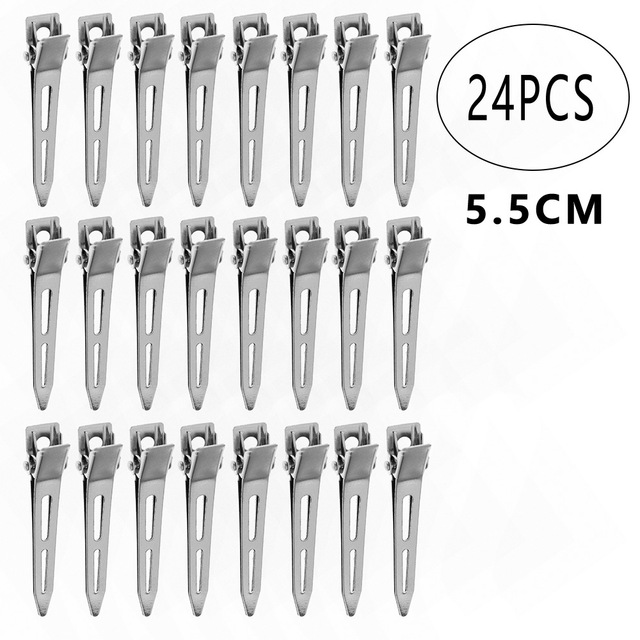 Professional Makeup Clip Salon Hairdressing Tools Ladies No Bend Hair Clips Curl Hairclip No Crease Hair Pin Styling Tool