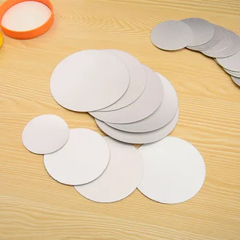 

Free ship For induction sealing 27mm plactic laminated aluminum foil lid liners 10000pcs Brand new Rh