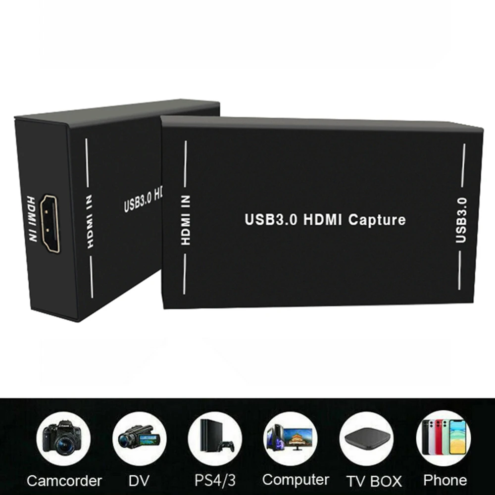 Usb 3 0 Hdmi Video Grabber Record Box For Switch Ps4 Game Dvd Camcorder Hd Camera Recording Live Streaming Video Tv Tuner Cards Aliexpress Usb 3 0 Hdmi Video Grabber Record Box For Switch Ps4 Game Dvd Camcorder Hd Camera Recording Live Streaming Video Tv Tuner Cards Aliexpress